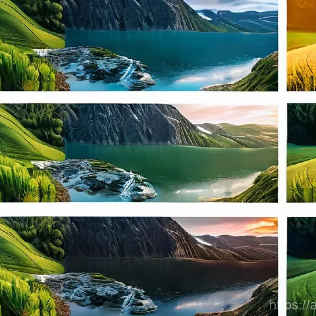 SCM과 재고 관리 시스템 이해 - Here are three image prompts in English, designed to meet your specifications: