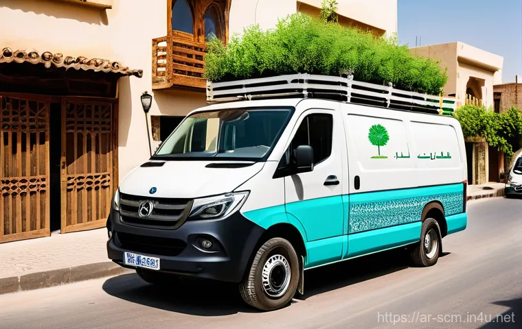 공급망관리와 물류 파트너십 구축 - **Prompt: Futuristic Logistics Hub in the Middle East**
    "A panoramic, interior view of a state-o...